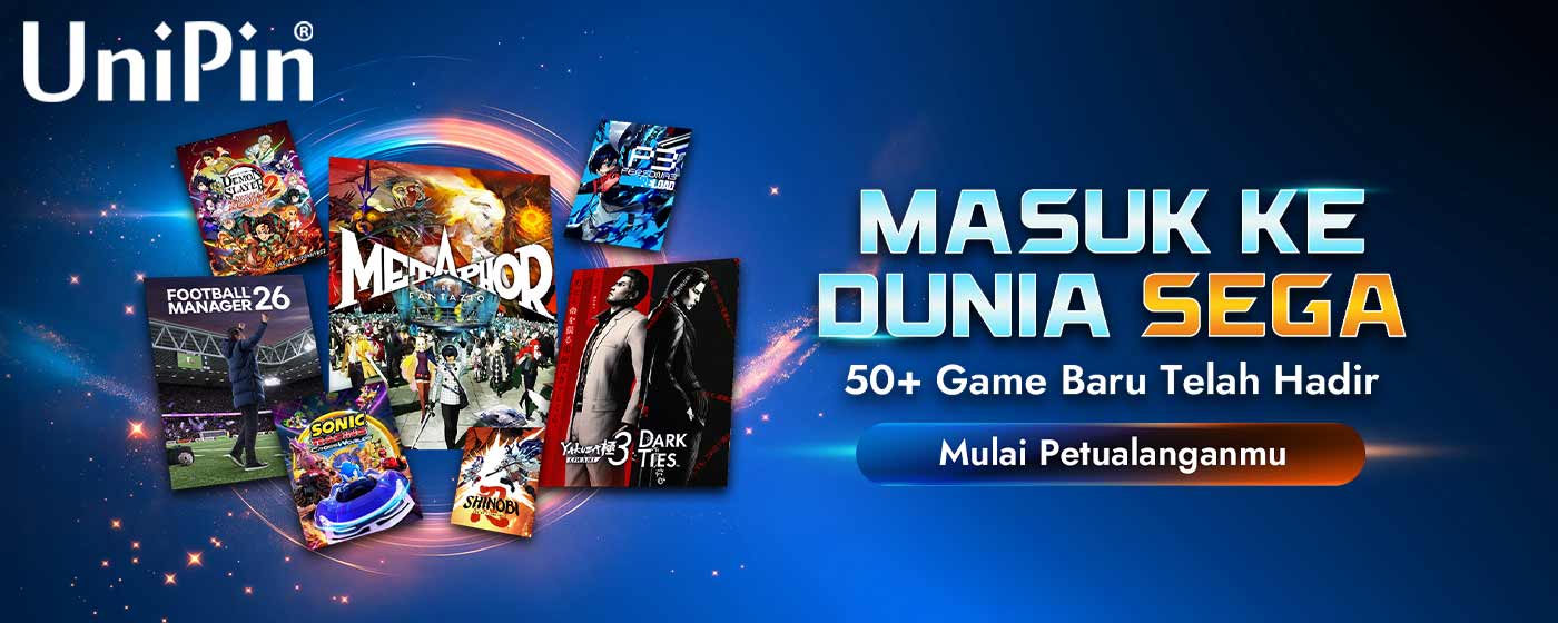 Masuk ke Dunia SEGA: 50+ Game Baru Telah Hadir!